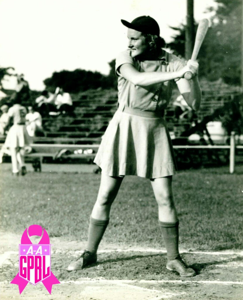 Photo of Faye Dancer at the plate