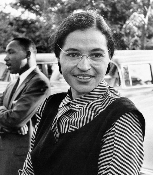 Rosa Parks smiling